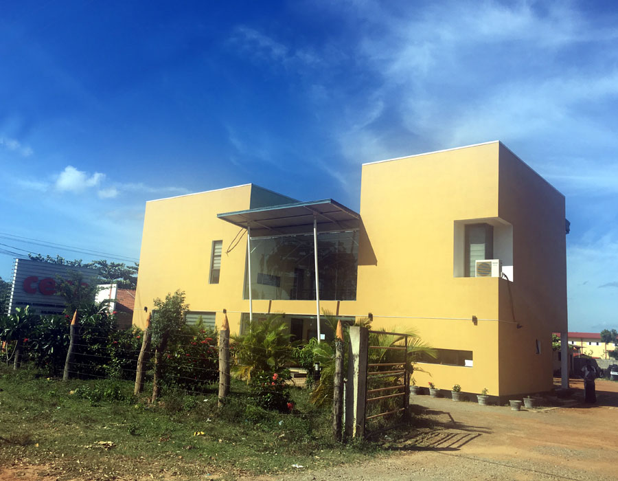 Construction of Base Office at Kilinochchi